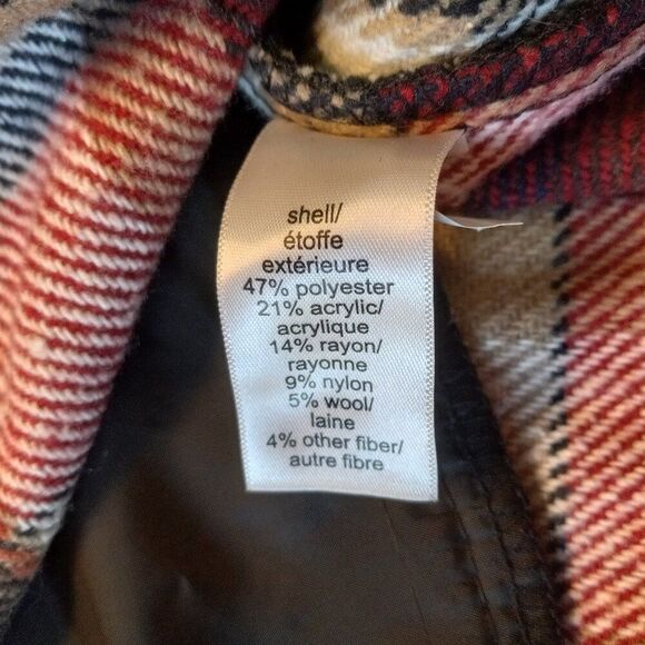 Maurices Lg Long Sleeve Plaid Button Down Tunic/Dress w/Pockets Countrycore Warm - Picture 3 of 8